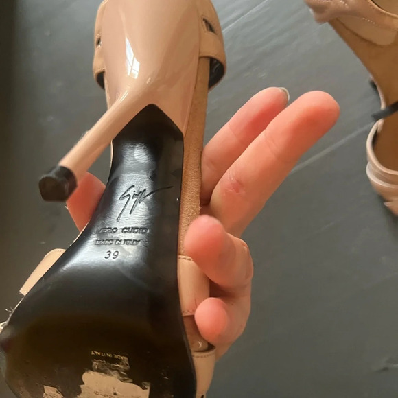 Giuseppe zanotti caged blush heels size 39 - Picture 6 of 9